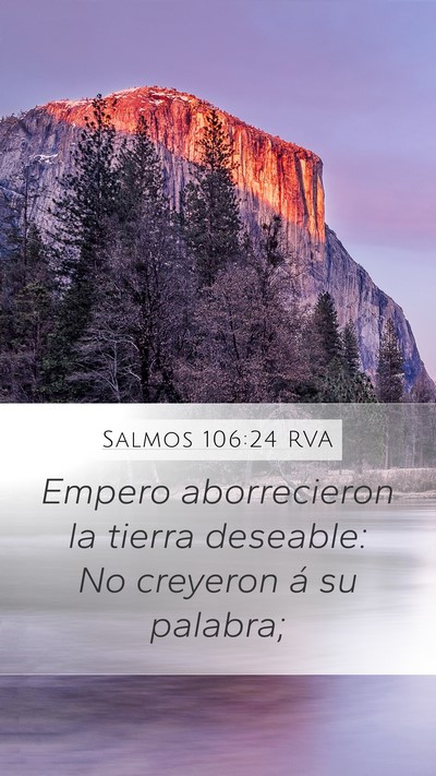 Salmos 106:24 RVA Bible Verse Image