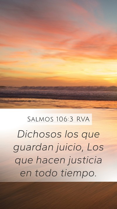 Salmos 106:3 RVA Bible Verse Image