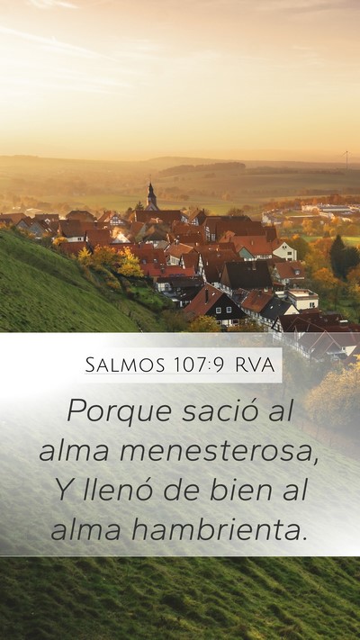 Salmos 107:9 RVA Bible Verse Image