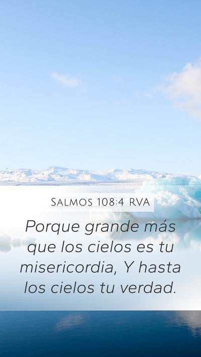Salmos 108:4 RVA Bible Verse Image
