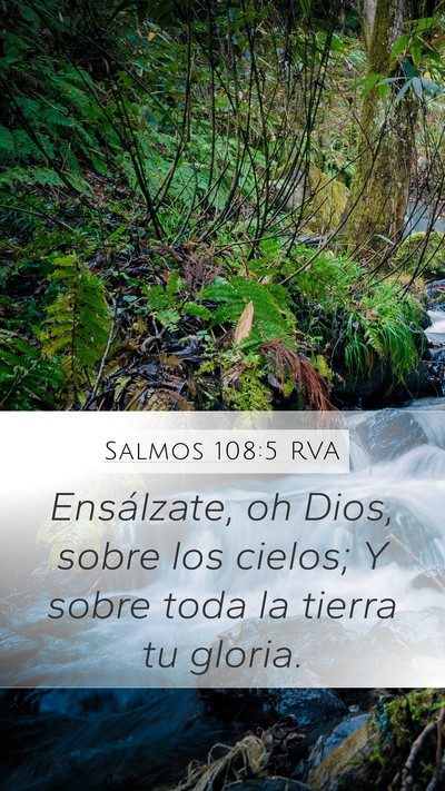 Salmos 108:5 RVA Bible Verse Image