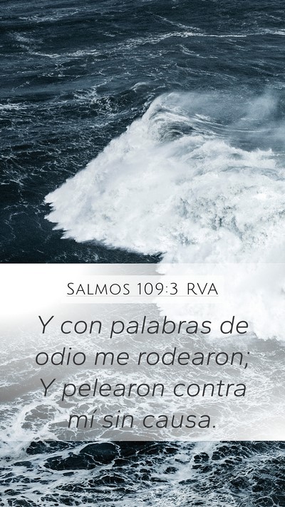 Salmos 109:3 RVA Bible Verse Image
