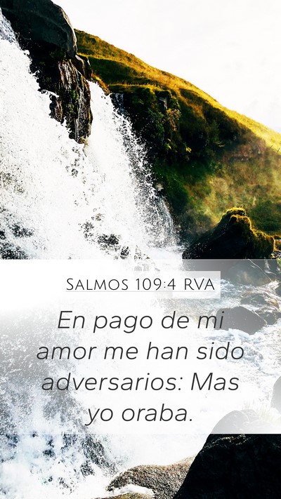 Salmos 109:4 RVA Bible Verse Image