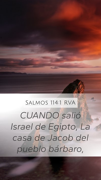 Salmos 114:1 RVA Bible Verse Image