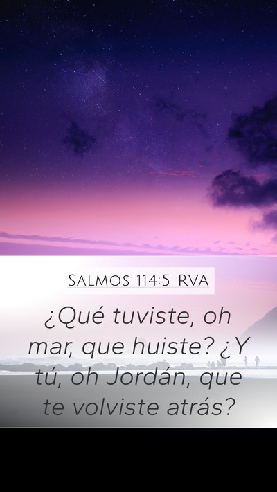 Salmos 114:5 RVA Bible Verse Image