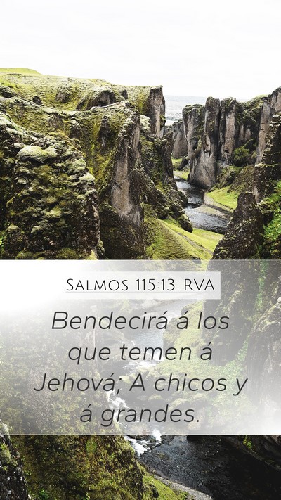 Salmos 115:13 RVA Bible Verse Image