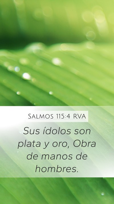 Salmos 115:4 RVA Bible Verse Image
