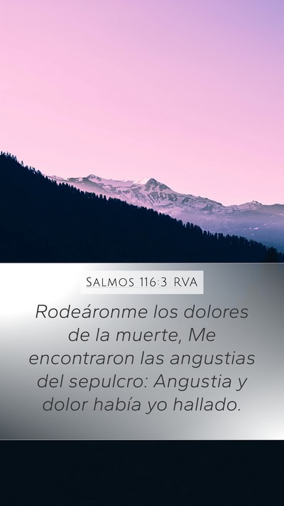 Salmos 116:3 RVA Bible Verse Image