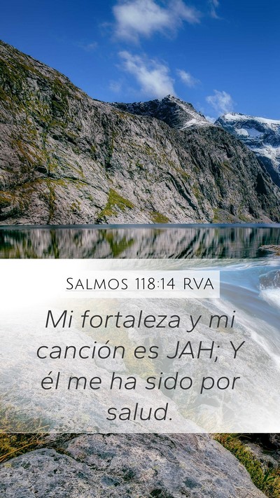 Salmos 118:14 RVA Bible Verse Image