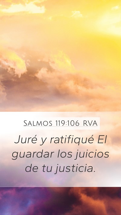 Salmos 119:106 RVA Bible Verse Image