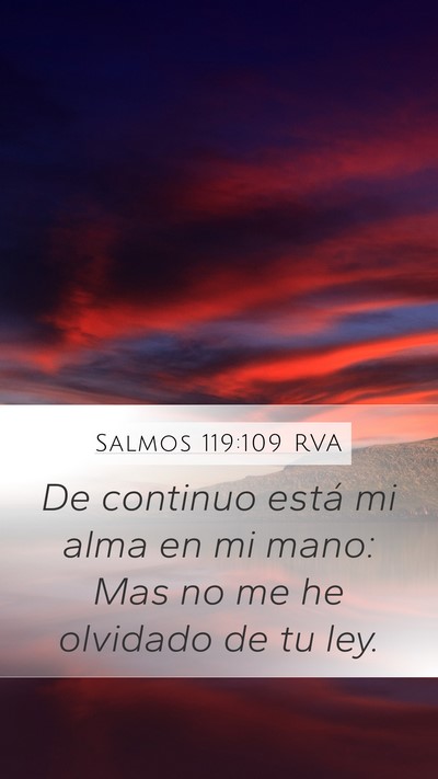 Salmos 119:109 RVA Bible Verse Image