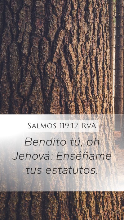 Salmos 119:12 RVA Bible Verse Image
