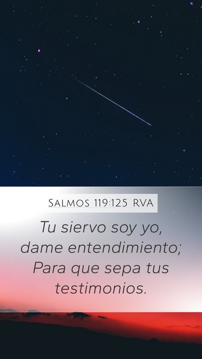 Salmos 119:125 RVA Bible Verse Image
