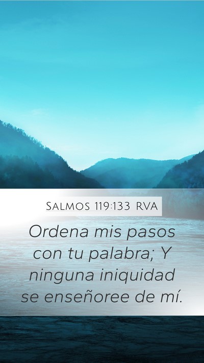 Salmos 119:133 RVA Bible Verse Image