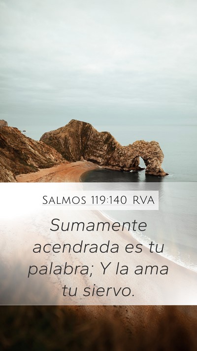 Salmos 119:140 RVA Bible Verse Image