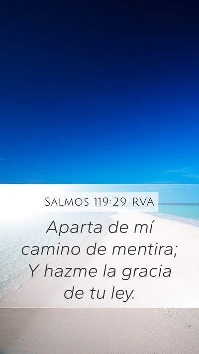 Salmos 119:29 RVA Bible Verse Image