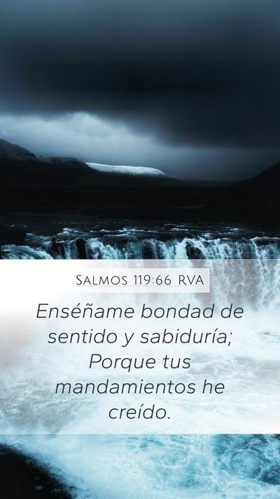 Salmos 119:66 RVA Bible Verse Image