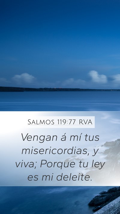 Salmos 119:77 RVA Bible Verse Image