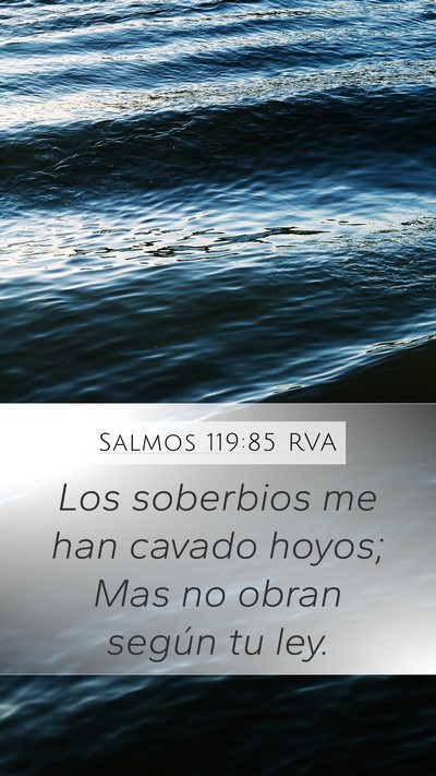 Salmos 119:85 RVA Bible Verse Image