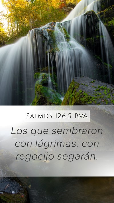 Salmos 126:5 RVA Bible Verse Image