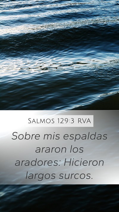 Salmos 129:3 RVA Bible Verse Image