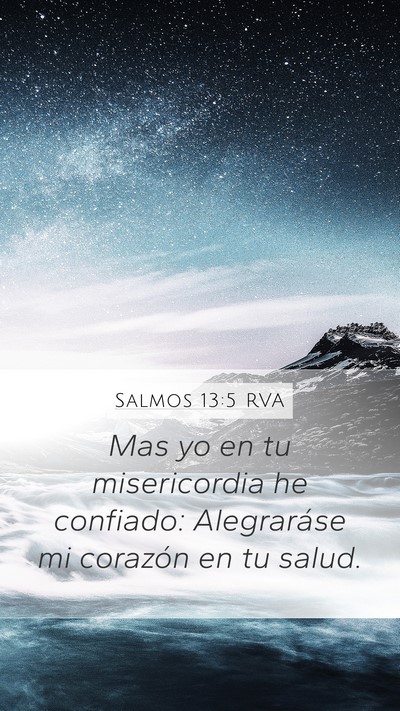 Salmos 13:5 RVA Bible Verse Image
