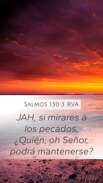 Salmos 130:3 RVA Bible Verse Image