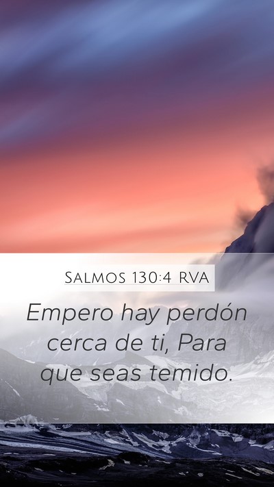 Salmos 130:4 RVA Bible Verse Image