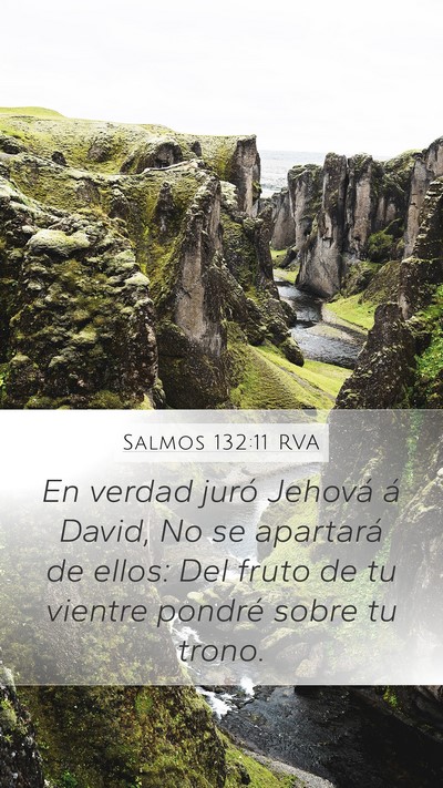 Salmos 132:11 RVA Bible Verse Image