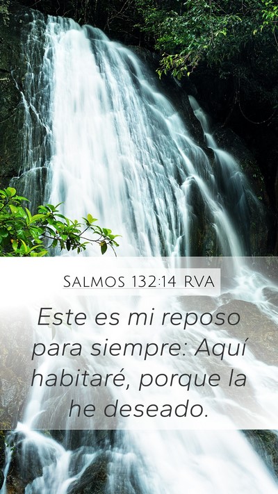 Salmos 132:14 RVA Bible Verse Image