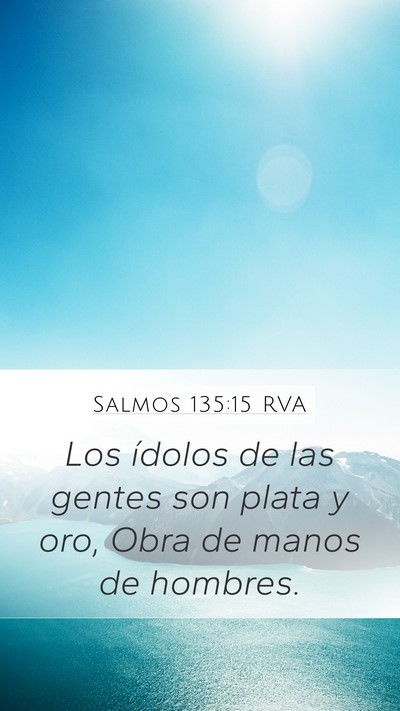 Salmos 135:15 RVA Bible Verse Image