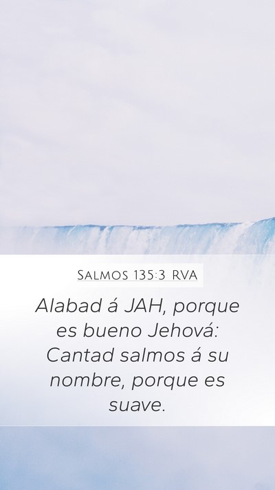 Salmos 135:3 RVA Bible Verse Image