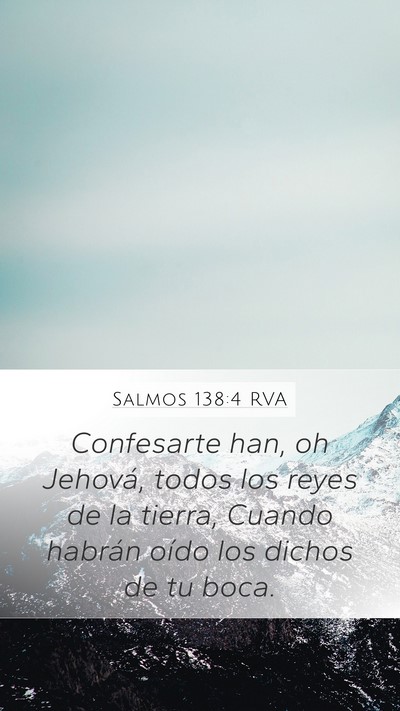 Salmos 138:4 RVA Bible Verse Image