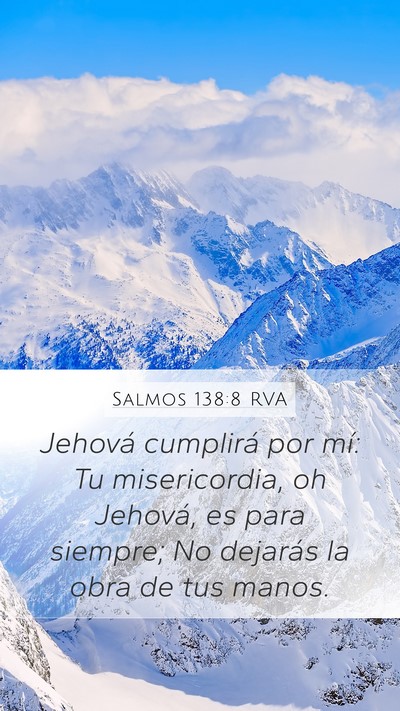 Salmos 138:8 RVA Bible Verse Image