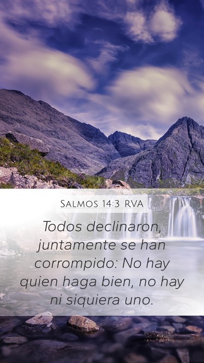 Salmos 14:3 RVA Bible Verse Image