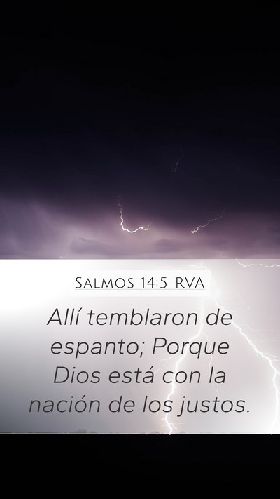 Salmos 14:5 RVA Bible Verse Image