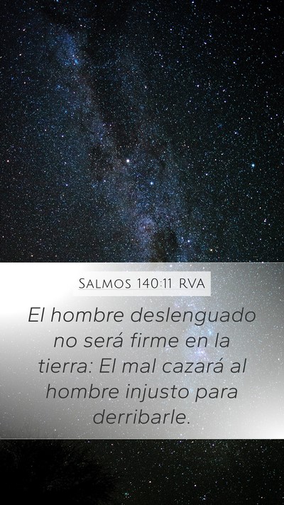 Salmos 140:11 RVA Bible Verse Image
