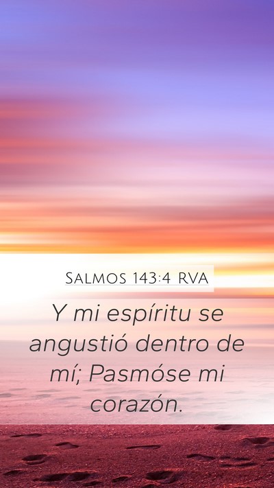 Salmos 143:4 RVA Bible Verse Image