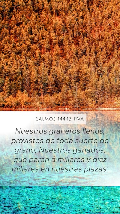 Salmos 144:13 RVA Bible Verse Image