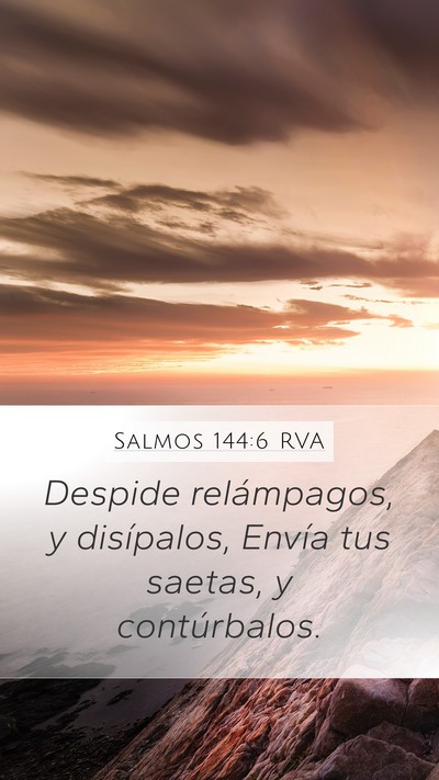 Salmos 144:6 RVA Bible Verse Image