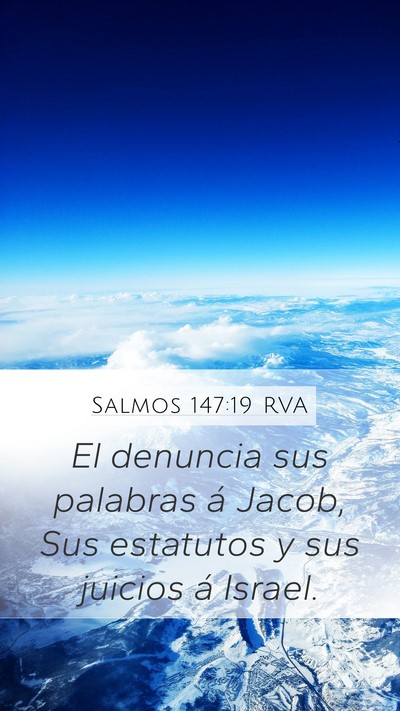 Salmos 147:19 RVA Bible Verse Image