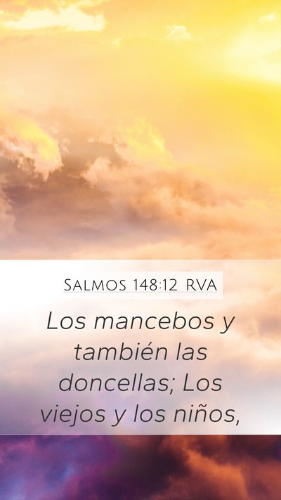 Salmos 148:12 RVA Bible Verse Image