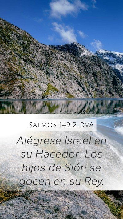 Salmos 149:2 RVA Bible Verse Image