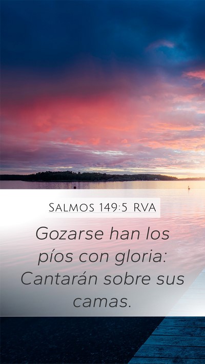 Salmos 149:5 RVA Bible Verse Image