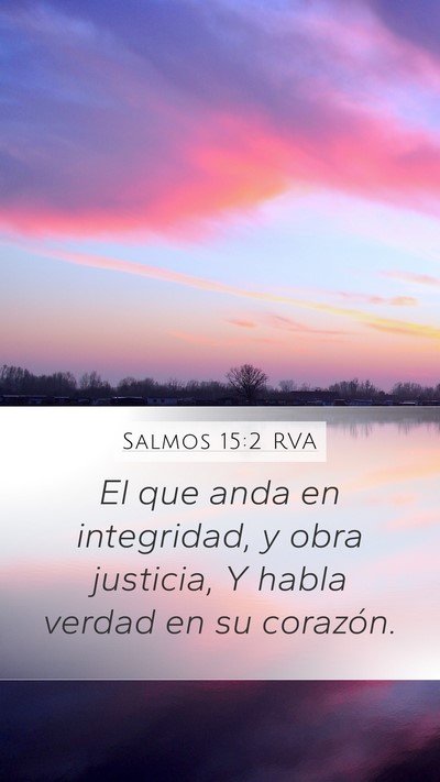 Salmos 15:2 RVA Bible Verse Image