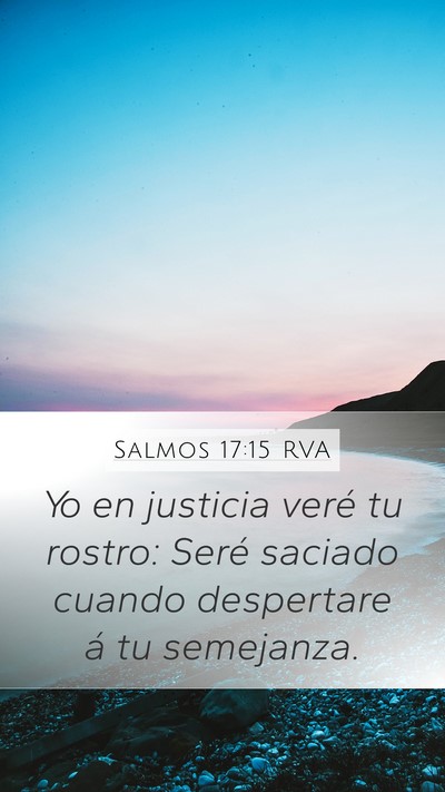Salmos 17:15 RVA Bible Verse Image