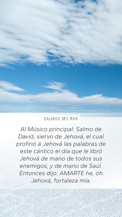 Salmos 18:1 RVA Bible Verse Image