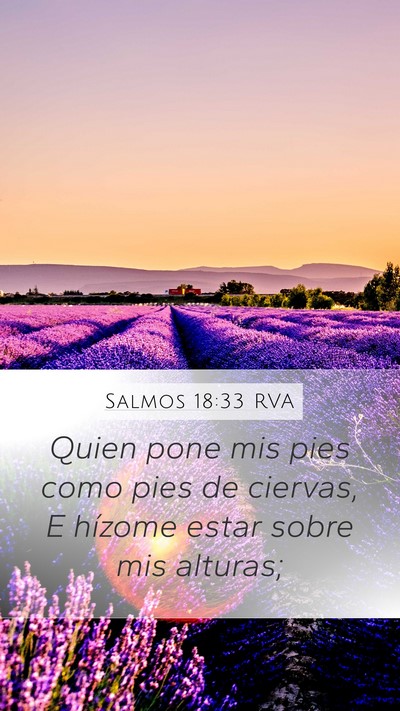Salmos 18:33 RVA Bible Verse Image