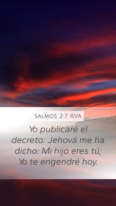 Salmos 2:7 RVA Bible Verse Image