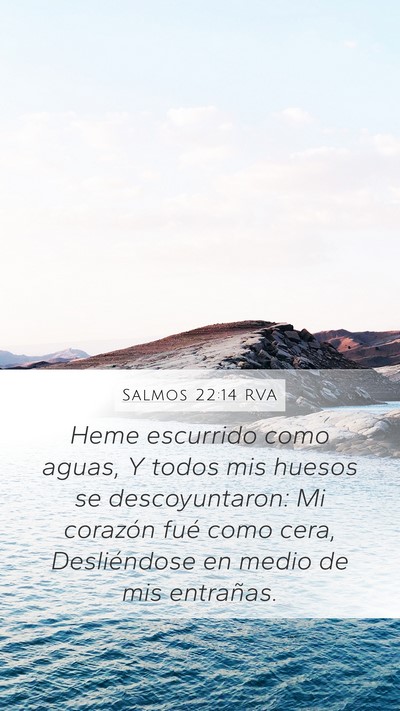 Salmos 22:14 RVA Bible Verse Image